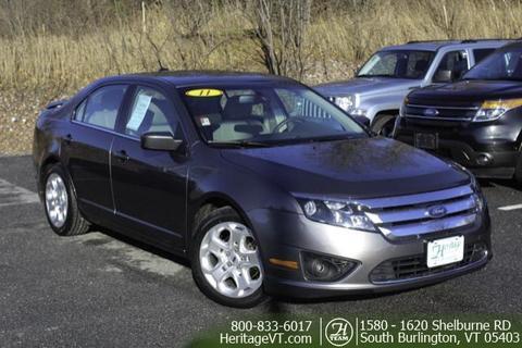 2011 ford fusion se south burlington, vt for sale in burlington, vermont