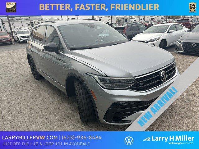 2022 volkswagen tiguan 2.0t se r-line black