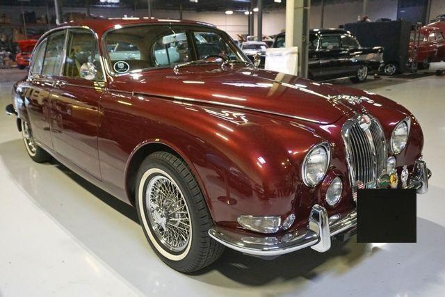 1967 jaguar s type rare classic jaguar opalescent maroon metallic
