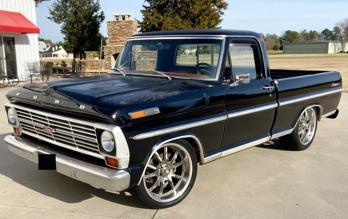 1968 ford f100 ranger crown vic swap 390 4v automatic