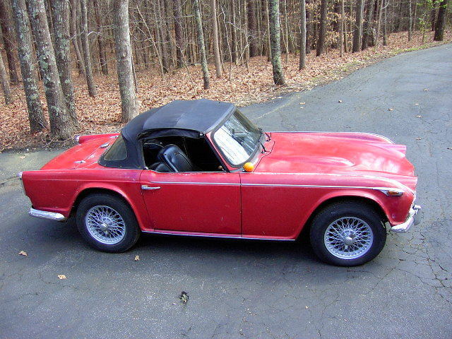 1967 triumph tr4a irs one family owner - running - very solid easy project tr4 a