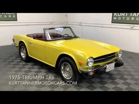 1975 triumph tr6 in santa ana, california
