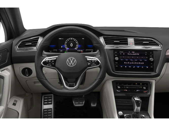 new 2024 volkswagen taos/tiguan 2.0t se r-line black