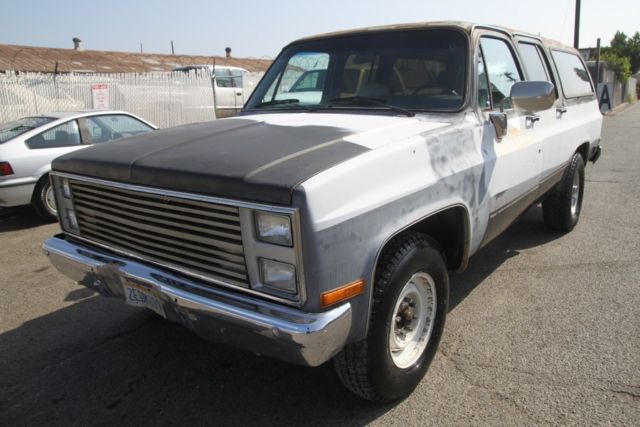 1985 chevrolet suburban silverado automatic 8 cylinder no reserve
