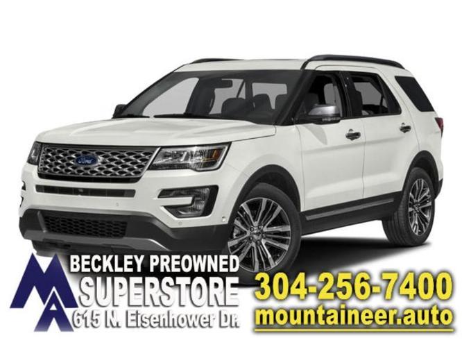 2017 ford explorer platinum awd platinum 4dr suv for sale in beckley, west virginia
