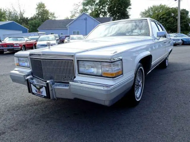 1990 cadillac brougham fleetwood d'elegance 5.7l v8 no reserve