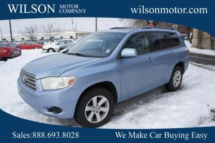 2009 toyota highlander base awd base 4dr suv for sale in logan, utah