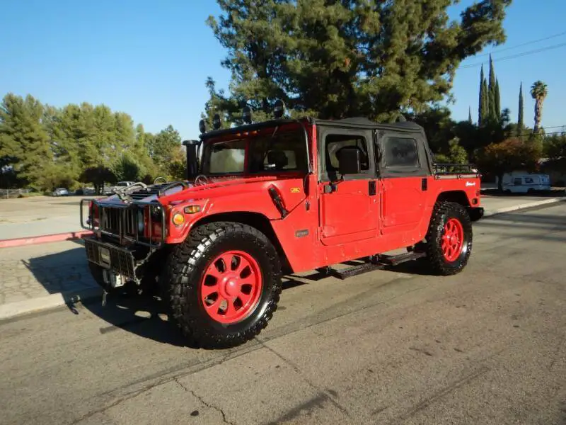 1993 am general hummer open top 4x4 4dr suv 4x4 v8 6.2l diesel