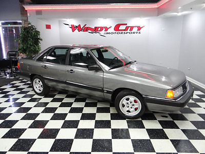 1988 audi 5000 cs turbo quattro sport sedan 5-spd leather runs/drives great!