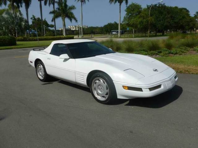 no reserve rare 6 speed convertible 1992 chevrolet corvette clean l@@k