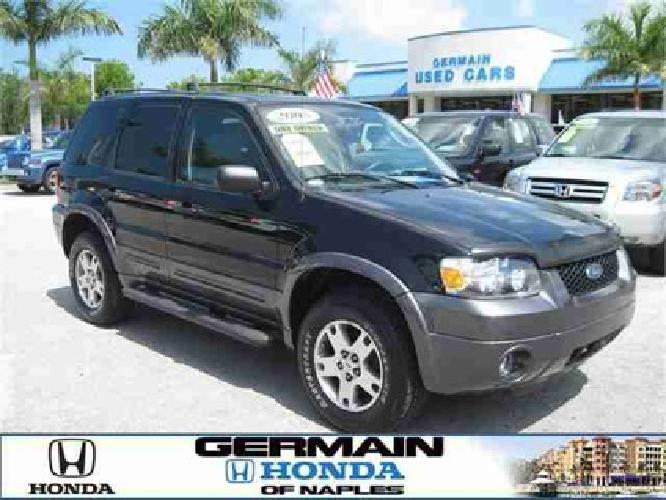 used 2005 ford escape xlt suv, 70,378 miles in naples, fl