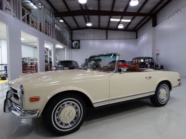 1969 mercedes-benz 280sl convertible! no expense spared restoration! one owner!