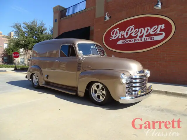 1953 chevy 3100 panel van custom street rod