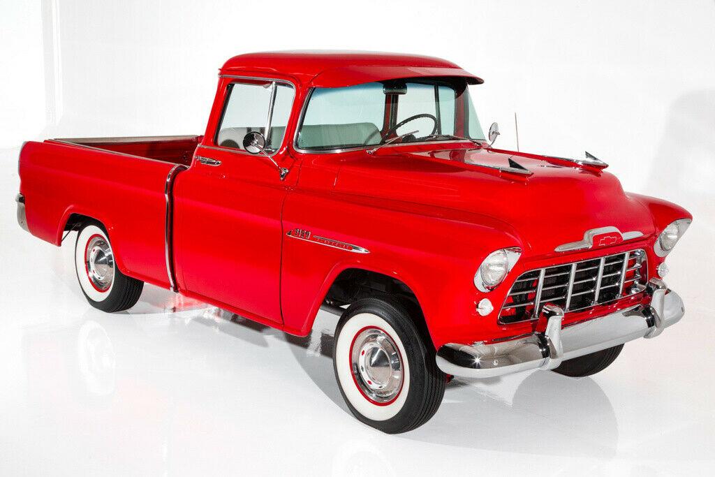 1955 chevrolet pickup 350 cameo big back manual