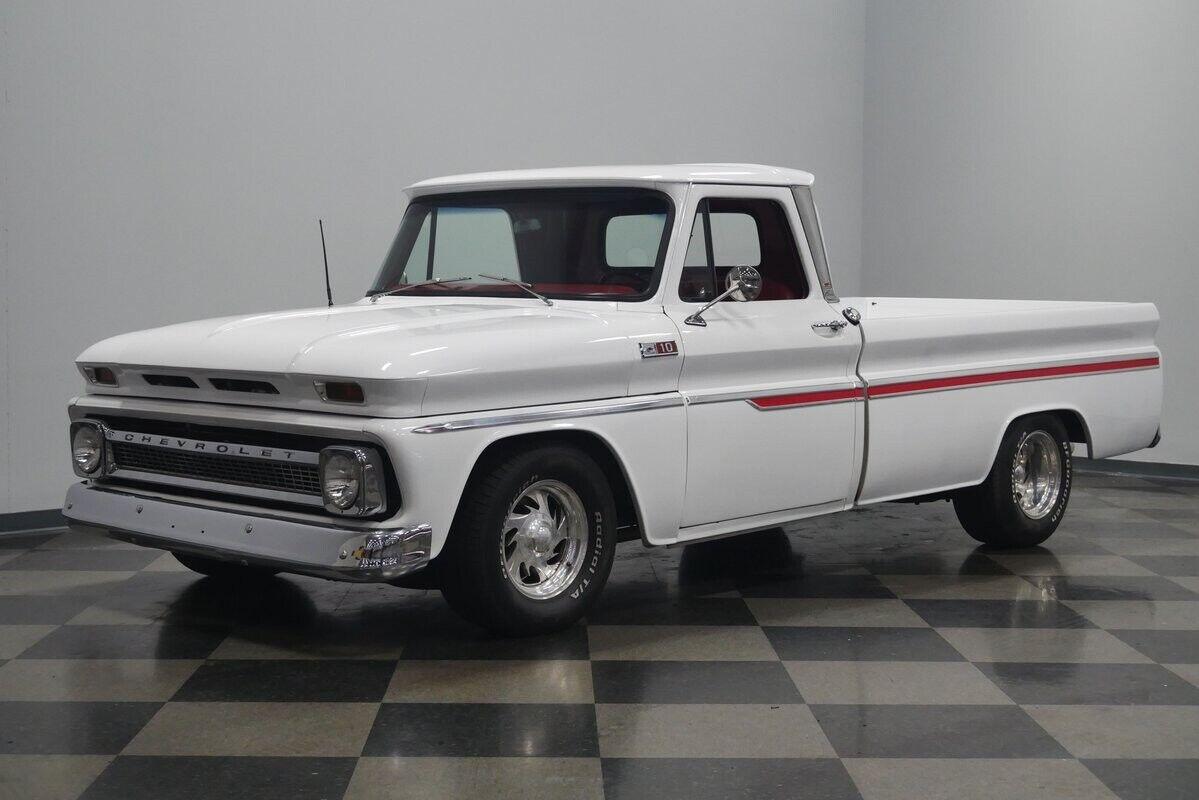1965 chevrolet c10 holley sniper efi 350ci motor 700r4