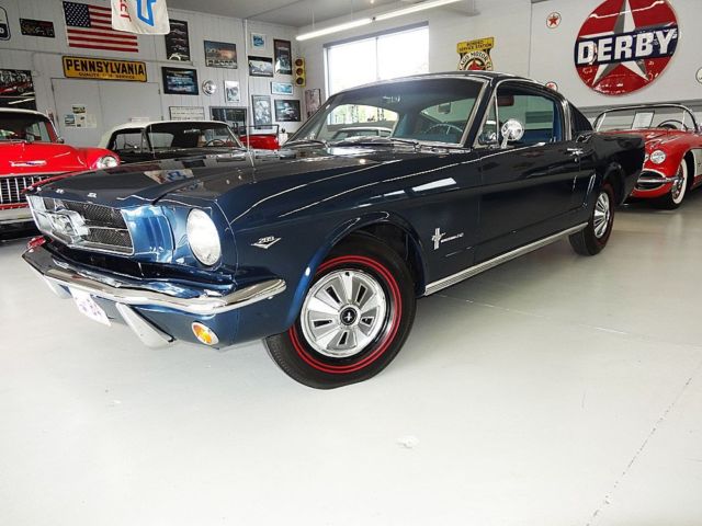 fastback, air-conditioning, manual trans. red line tires, fully restored!!!