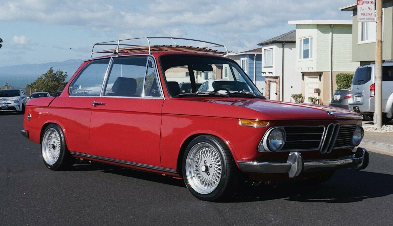 1970 bmw 2002 m10 matching granada mid red