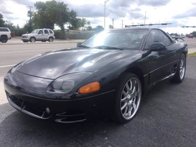 1995 mitsubishi 3000gt black rare hatchback 3.0l v6 auto florida l@@k