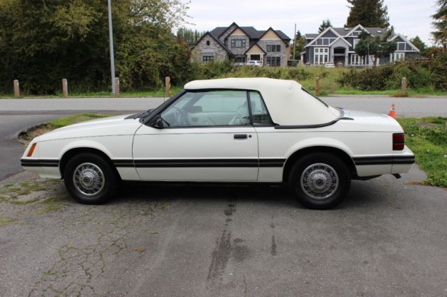 1983 ford mustang glx survivor car 18000 original miles