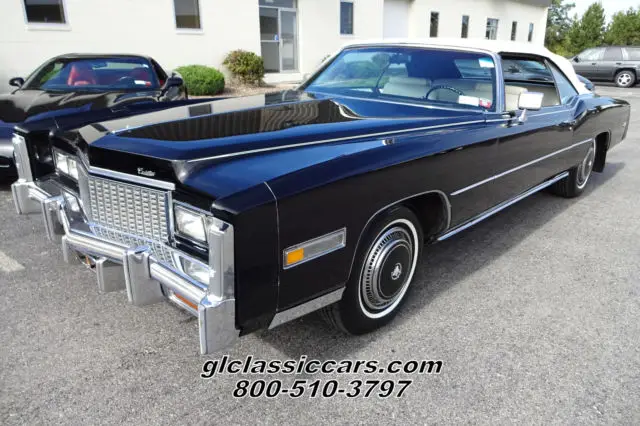 1976 cadillac eldorado convertible nice car low reserve cadillac style