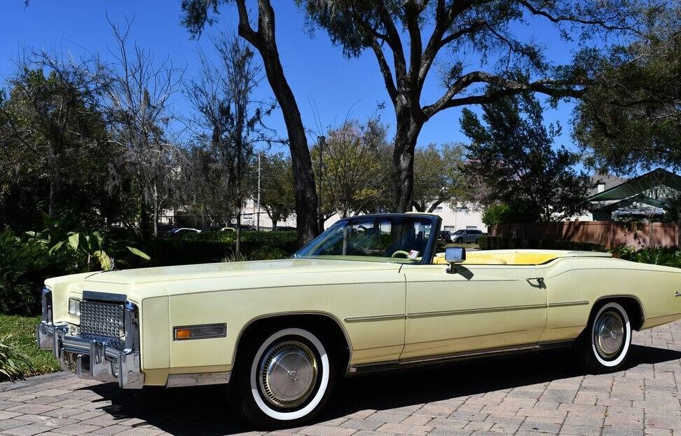 1975 cadillac eldorado convertible bill mitchells 3758 actual miles
