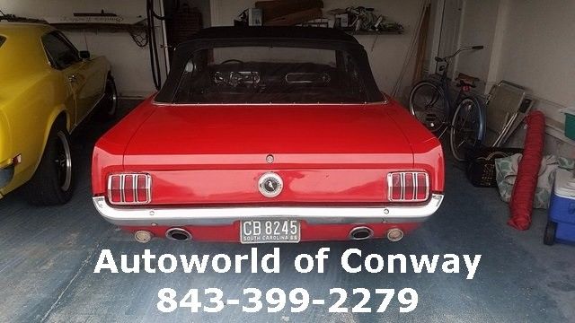 1966 ford mustang convertible 289 auto power top power steering disc brakes