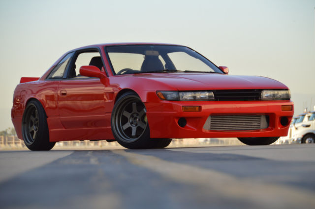 1990 nissan silvia ::sr20det : rocket bunny version 1 kit : volk racing te37:jdm