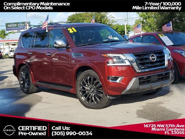 2021 nissan armada platinum