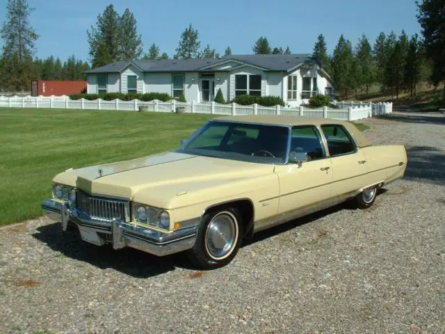 1973 cadillac fleetwood d elegance! 37,923 miles! pristine condition! rare!