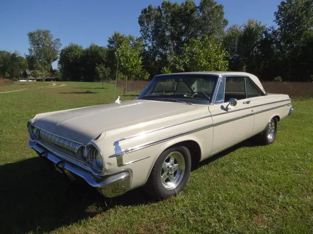 64 dodge polara 2 door hardtop california car survivor bb 383 push button trans