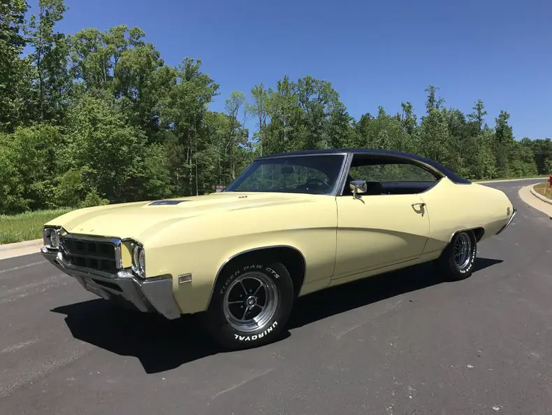 1969 buick gs 400 ram air 400/340hp #s matching restored