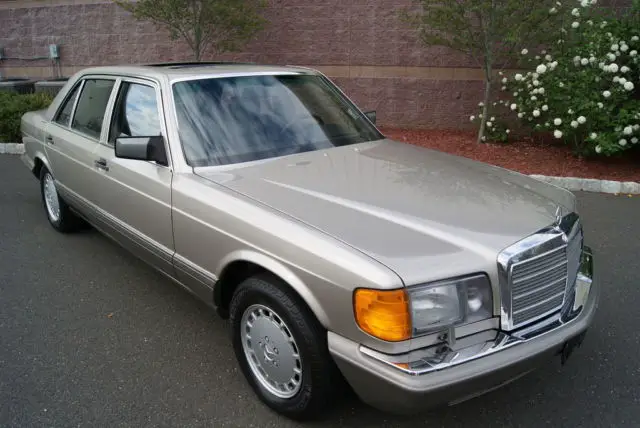 1990 mercedes-benz 560sel 14k miles concours quality like 420sel 300sel 300se