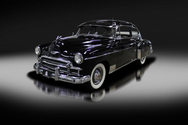 1950 chevrolet fleetline deluxe coupe. rare. beautiful. from ms classic cars