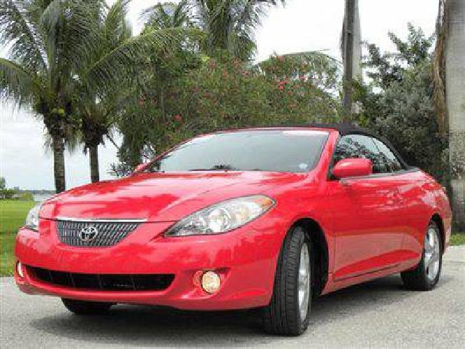 used 2005 toyota camry solara sle convertible, 81,994 miles in north fort myers, fl