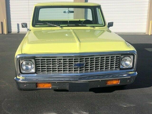 1971 chevrolet c 10 yellow pickup truck restored 2016 no rust