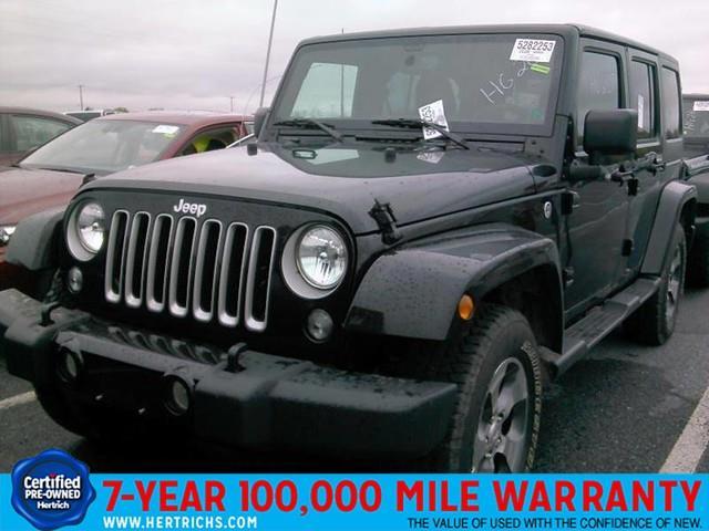 2016 jeep wrangler unlimited sahara 4x4 sahara 4dr suv for sale in blades, delaware