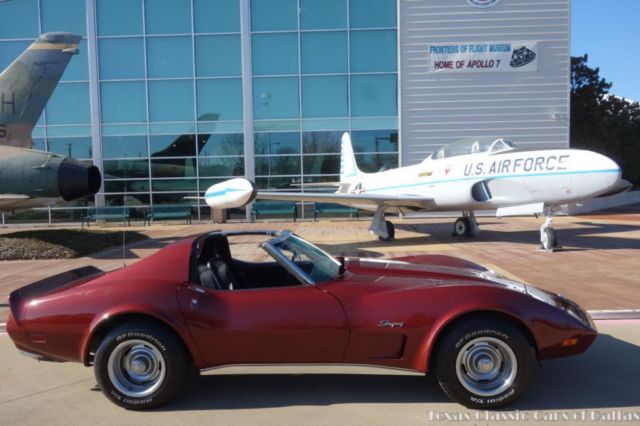 1976 chevrolet corvette #'s matching t-top l48 4-speed coupe - video