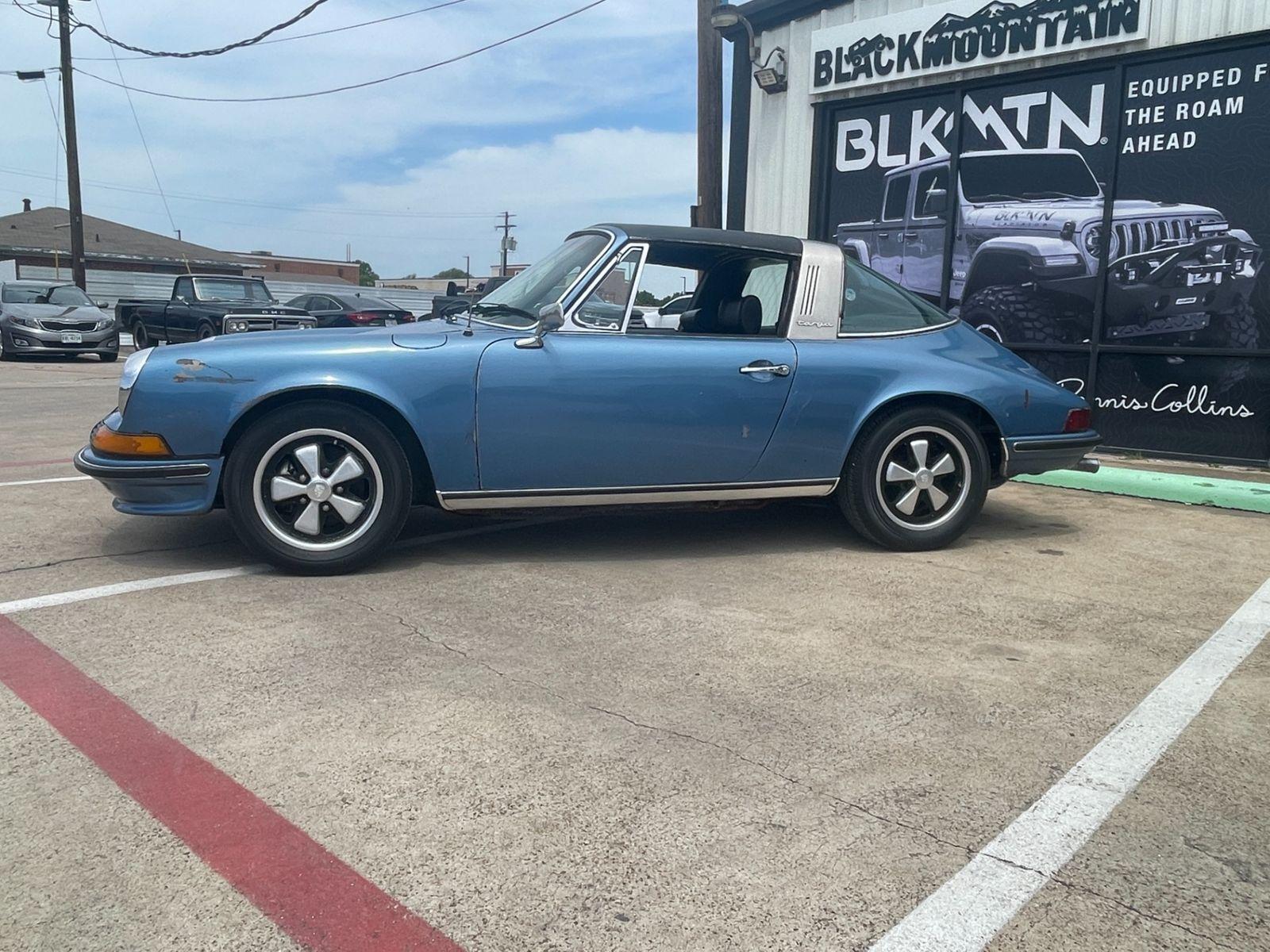 1973 porsche 911t targa cis 5 speed manual