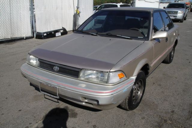 1992 toyota corolla le automatic 4 cylinder no reserve