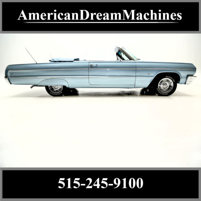 1964 impala convertible,327ci v8 and automatic
