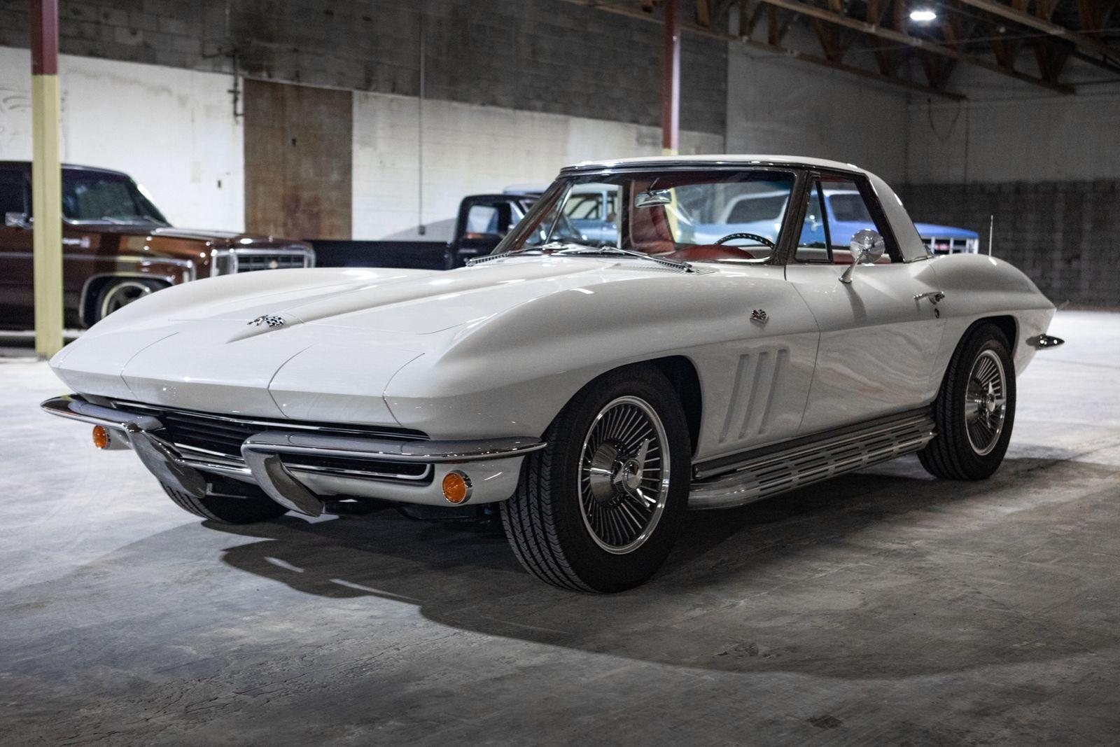 1965 chevrolet corvette stingray rare factory ac convertible