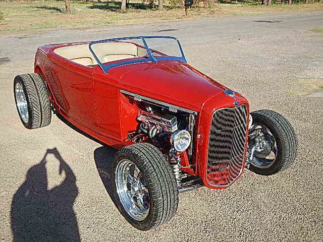 1932 ford roadster hi-boy scta 350/350 duvall windshield hot rod