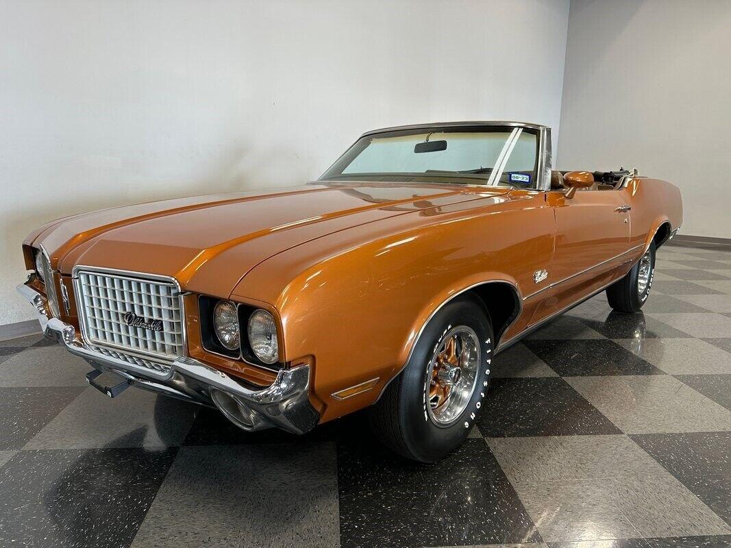 1972 oldsmobile cutlass convertible cool classic attitude 25239 miles