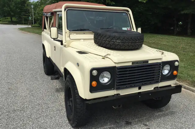 1988 land rover defender 110 soft top restored
