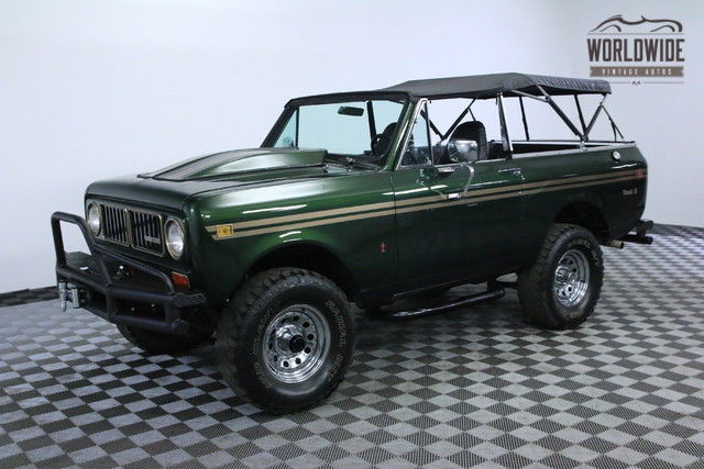 1973 green fully restored v8 2 tops!