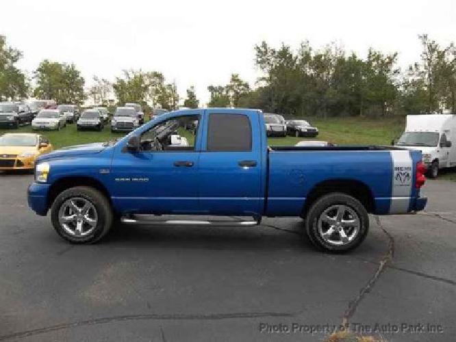 used 2007 dodge ram 1500 sport 4x4 truck, 71,047 miles in plymouth, in