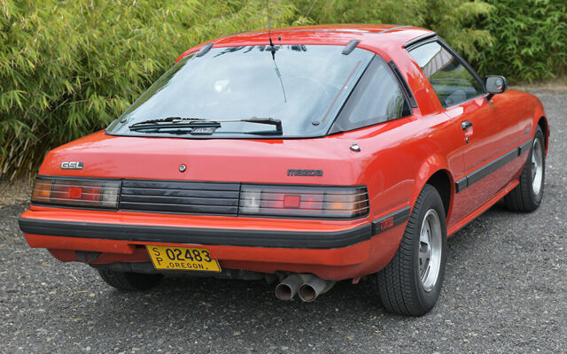 1985 rx7 gsl with 90k miles - clean, rust free oregon car - no reserve auction