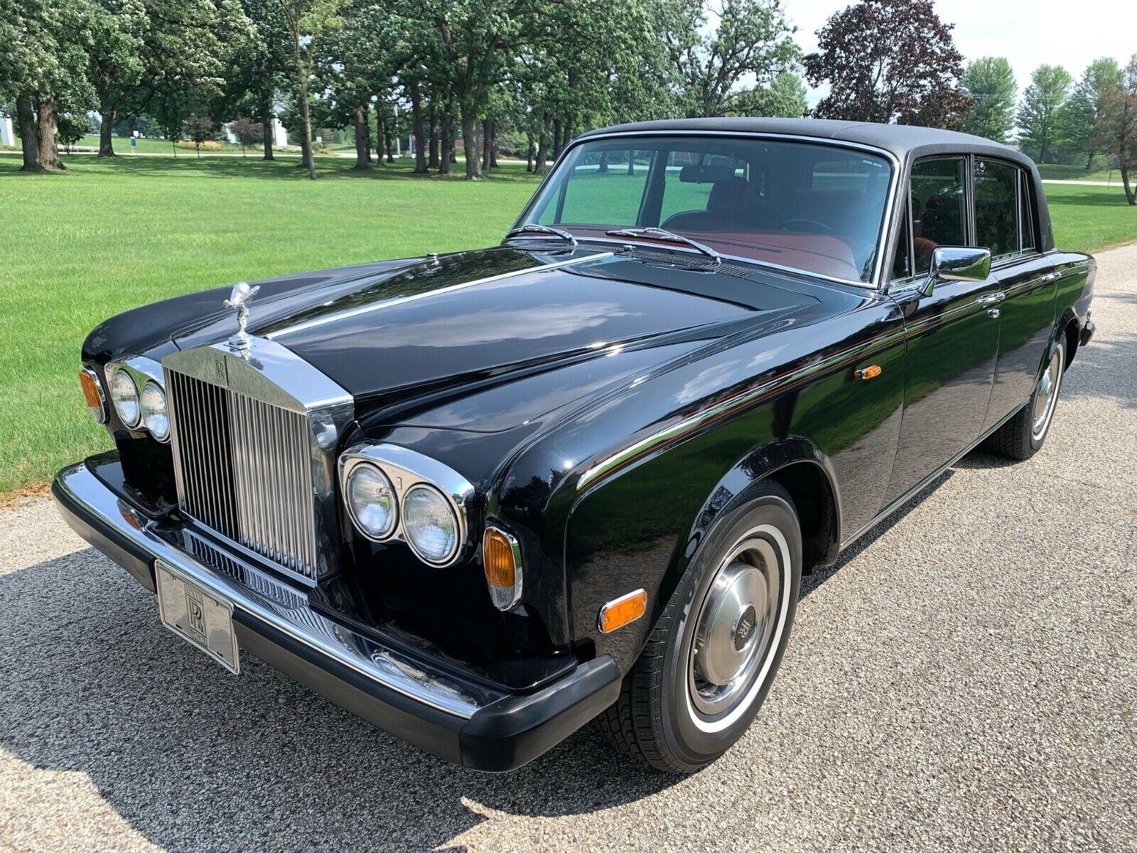 1978 rolls-royce silver shadow wraith ii desirable masons black 48000 miles
