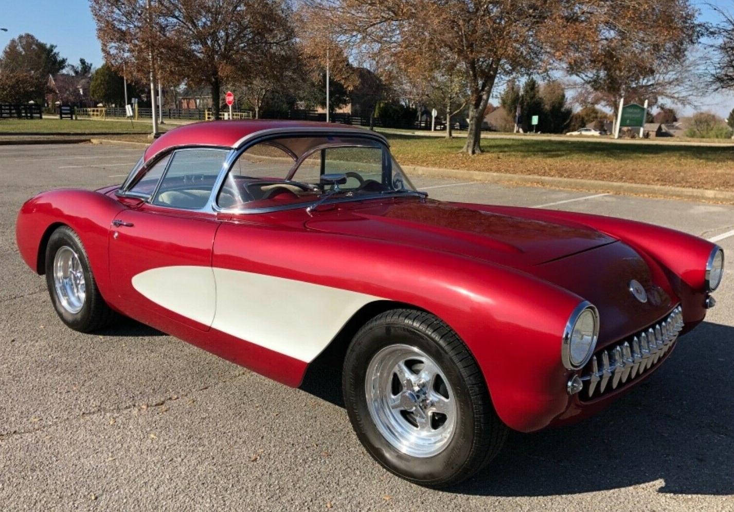 1956 chevrolet corvette automatic restored