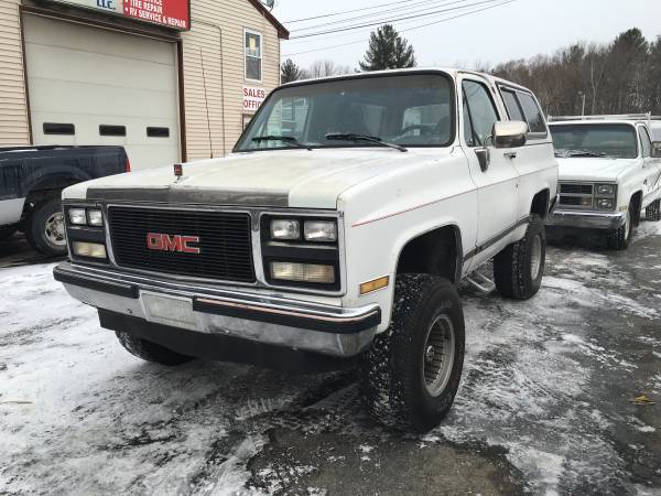 1989 gmc jimmy 4x4 straight from california! solid! runs great! priced to sell!